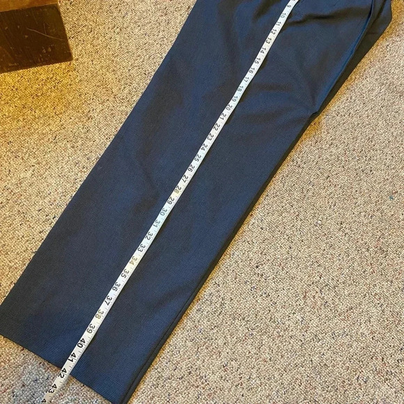 Colours By Alexander Julian Virgin Wool Men Matching Suit Blazer Pants Size 44R - Picture 5 of 10